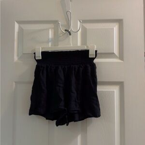 Urban Outfitters Black High Waist Soft Shorts